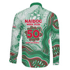 South Sydney Rabbitohs NAIDOC Week 2026 Family Matching Long Sleeve Bodycon Dress and Hawaiian Shirt First Nations of Australia Aboriginal Mascot Rugby