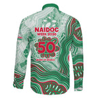 South Sydney Rabbitohs NAIDOC Week 2026 Family Matching Mermaid Dress and Hawaiian Shirt First Nations of Australia Aboriginal Mascot Rugby