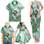 South Sydney Rabbitohs NAIDOC Week 2026 Family Matching Tank Maxi Dress and Hawaiian Shirt First Nations of Australia Aboriginal Mascot Rugby