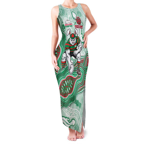 South Sydney Rabbitohs NAIDOC Week 2026 Family Matching Tank Maxi Dress and Hawaiian Shirt First Nations of Australia Aboriginal Mascot Rugby