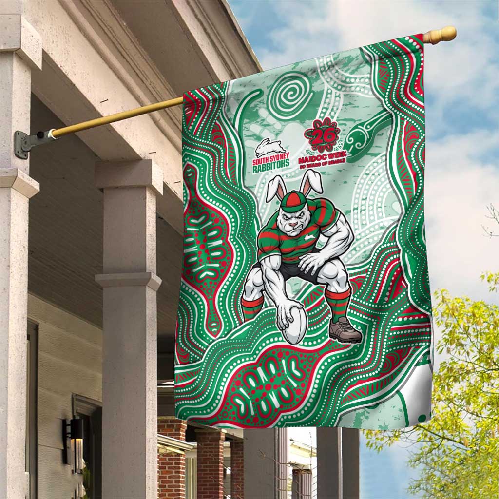 South Sydney Rabbitohs NAIDOC Week 2026 Garden Flag First Nations of Australia Aboriginal Mascot Rugby