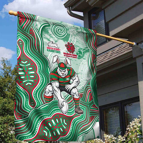 South Sydney Rabbitohs NAIDOC Week 2026 Garden Flag First Nations of Australia Aboriginal Mascot Rugby