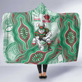 South Sydney Rabbitohs NAIDOC Week 2026 Hooded Blanket First Nations of Australia Aboriginal Mascot Rugby