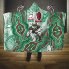 South Sydney Rabbitohs NAIDOC Week 2026 Hooded Blanket First Nations of Australia Aboriginal Mascot Rugby