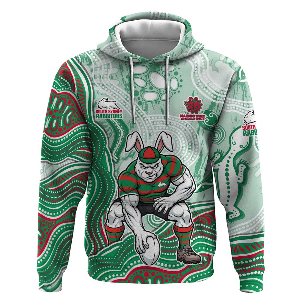South Sydney Rabbitohs NAIDOC Week 2026 Hoodie First Nations of Australia Aboriginal Mascot Rugby