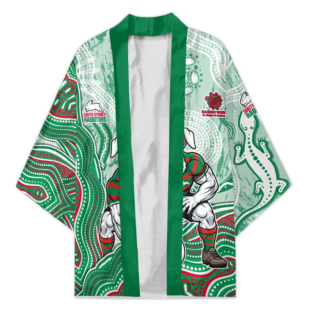 South Sydney Rabbitohs NAIDOC Week 2026 Kimono First Nations of Australia Aboriginal Mascot Rugby