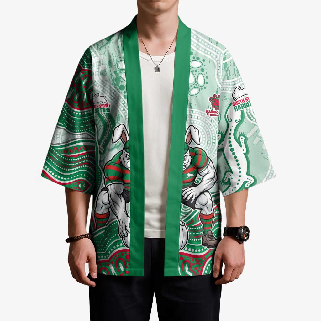 South Sydney Rabbitohs NAIDOC Week 2026 Kimono First Nations of Australia Aboriginal Mascot Rugby