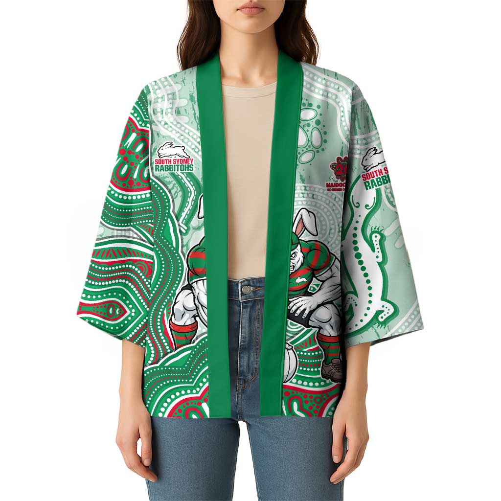 South Sydney Rabbitohs NAIDOC Week 2026 Kimono First Nations of Australia Aboriginal Mascot Rugby