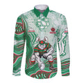 South Sydney Rabbitohs NAIDOC Week 2026 Long Sleeve Button Shirt First Nations of Australia Aboriginal Mascot Rugby