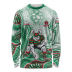 South Sydney Rabbitohs NAIDOC Week 2026 Long Sleeve Shirt First Nations of Australia Aboriginal Mascot Rugby