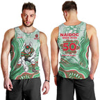 South Sydney Rabbitohs NAIDOC Week 2026 Men Tank Top First Nations of Australia Aboriginal Mascot Rugby