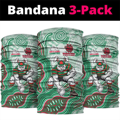 South Sydney Rabbitohs NAIDOC Week 2026 Neck Gaiter First Nations of Australia Aboriginal Mascot Rugby