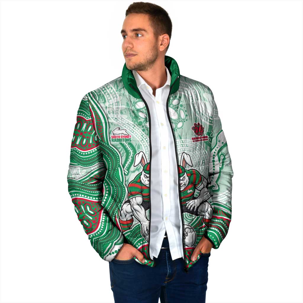 South Sydney Rabbitohs NAIDOC Week 2026 Padded Jacket First Nations of Australia Aboriginal Mascot Rugby