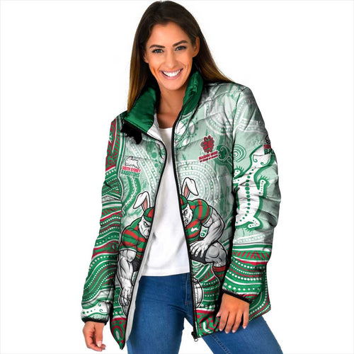 South Sydney Rabbitohs NAIDOC Week 2026 Padded Jacket First Nations of Australia Aboriginal Mascot Rugby