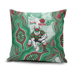 South Sydney Rabbitohs NAIDOC Week 2026 Pillow Cover First Nations of Australia Aboriginal Mascot Rugby