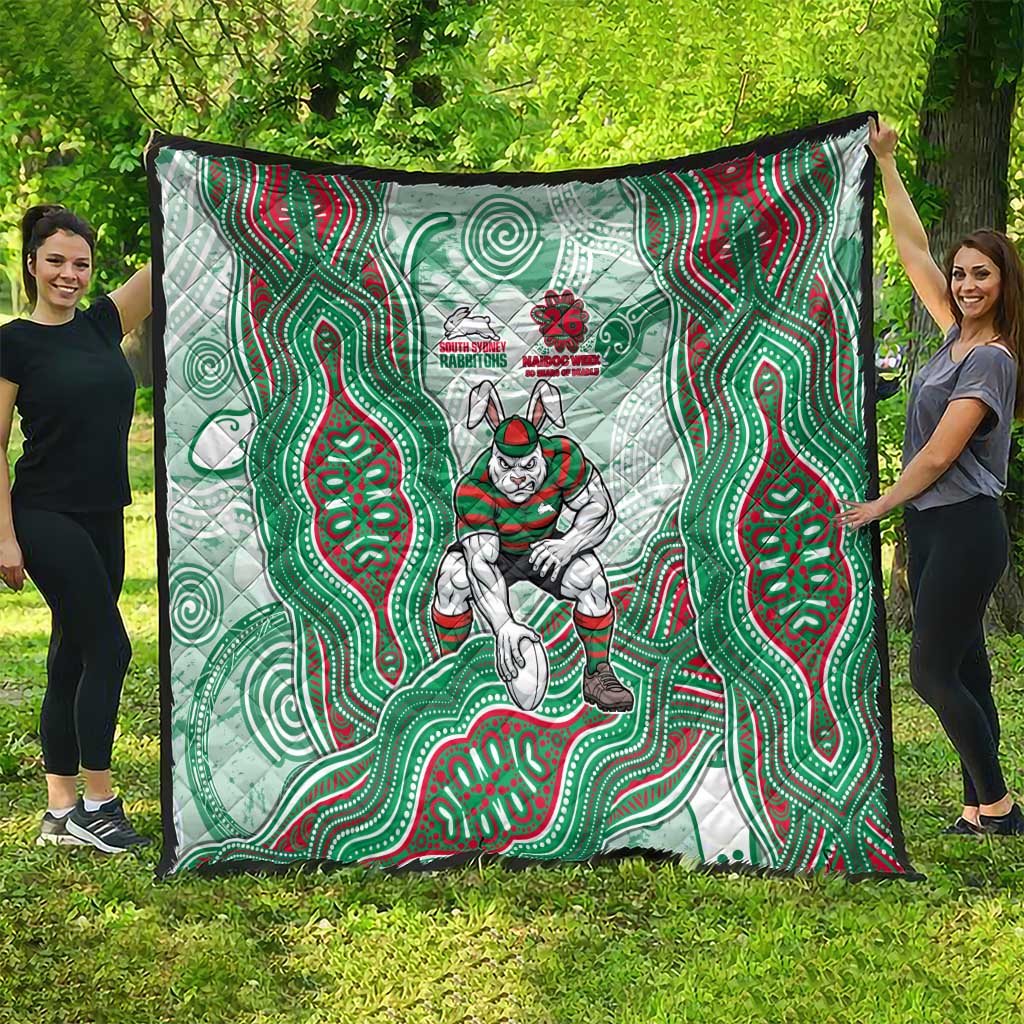 South Sydney Rabbitohs NAIDOC Week 2026 Quilt First Nations of Australia Aboriginal Mascot Rugby