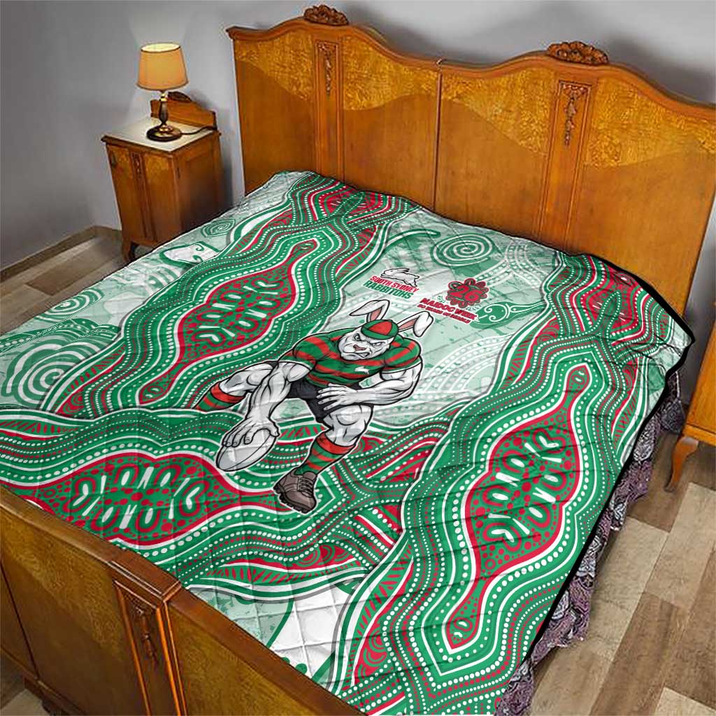 South Sydney Rabbitohs NAIDOC Week 2026 Quilt First Nations of Australia Aboriginal Mascot Rugby