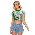 South Sydney Rabbitohs NAIDOC Week 2026 Raglan Cropped T Shirt First Nations of Australia Aboriginal Mascot Rugby