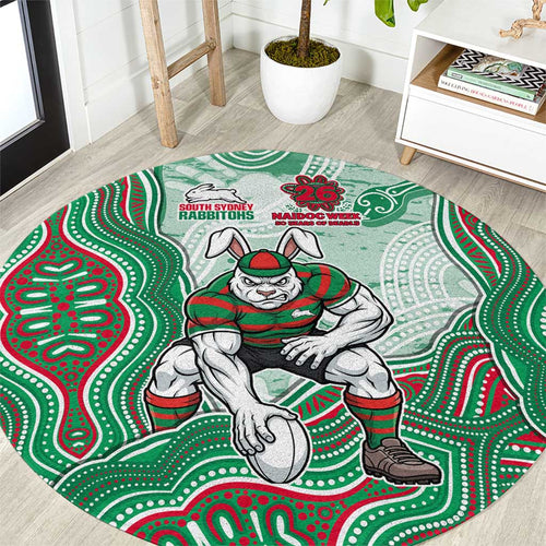 South Sydney Rabbitohs NAIDOC Week 2026 Round Carpet First Nations of Australia Aboriginal Mascot Rugby
