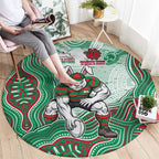 South Sydney Rabbitohs NAIDOC Week 2026 Round Carpet First Nations of Australia Aboriginal Mascot Rugby