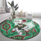 South Sydney Rabbitohs NAIDOC Week 2026 Round Carpet First Nations of Australia Aboriginal Mascot Rugby