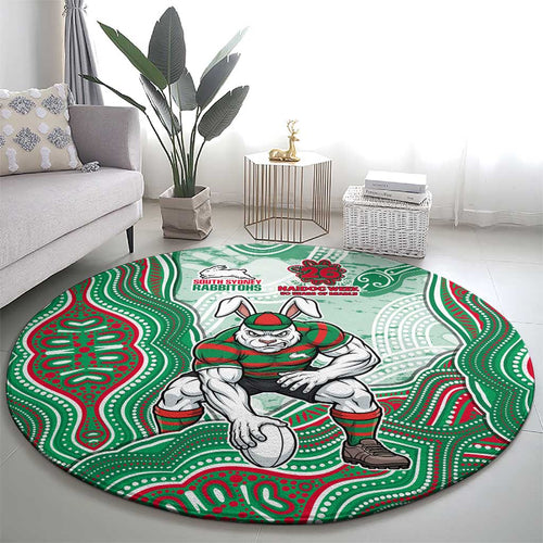 South Sydney Rabbitohs NAIDOC Week 2026 Round Carpet First Nations of Australia Aboriginal Mascot Rugby
