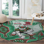 South Sydney Rabbitohs NAIDOC Week 2026 Round Carpet First Nations of Australia Aboriginal Mascot Rugby