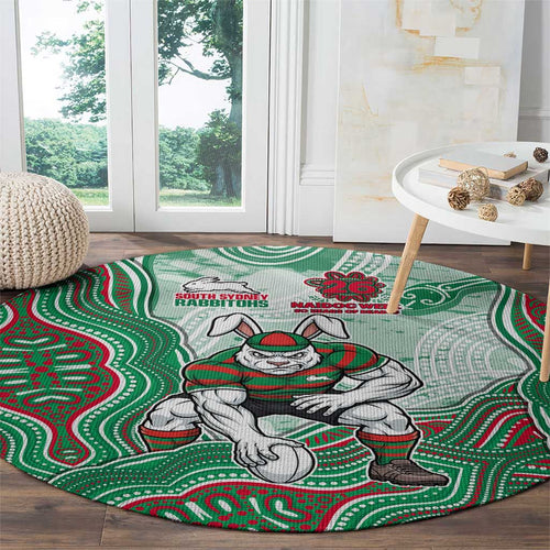 South Sydney Rabbitohs NAIDOC Week 2026 Round Carpet First Nations of Australia Aboriginal Mascot Rugby