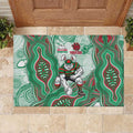 South Sydney Rabbitohs NAIDOC Week 2026 Rubber Doormat First Nations of Australia Aboriginal Mascot Rugby