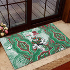 South Sydney Rabbitohs NAIDOC Week 2026 Rubber Doormat First Nations of Australia Aboriginal Mascot Rugby