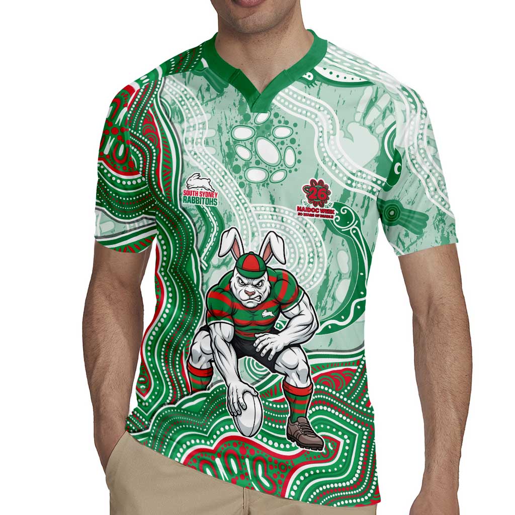 South Sydney Rabbitohs NAIDOC Week 2026 Rugby Jersey First Nations of Australia Aboriginal Mascot Rugby