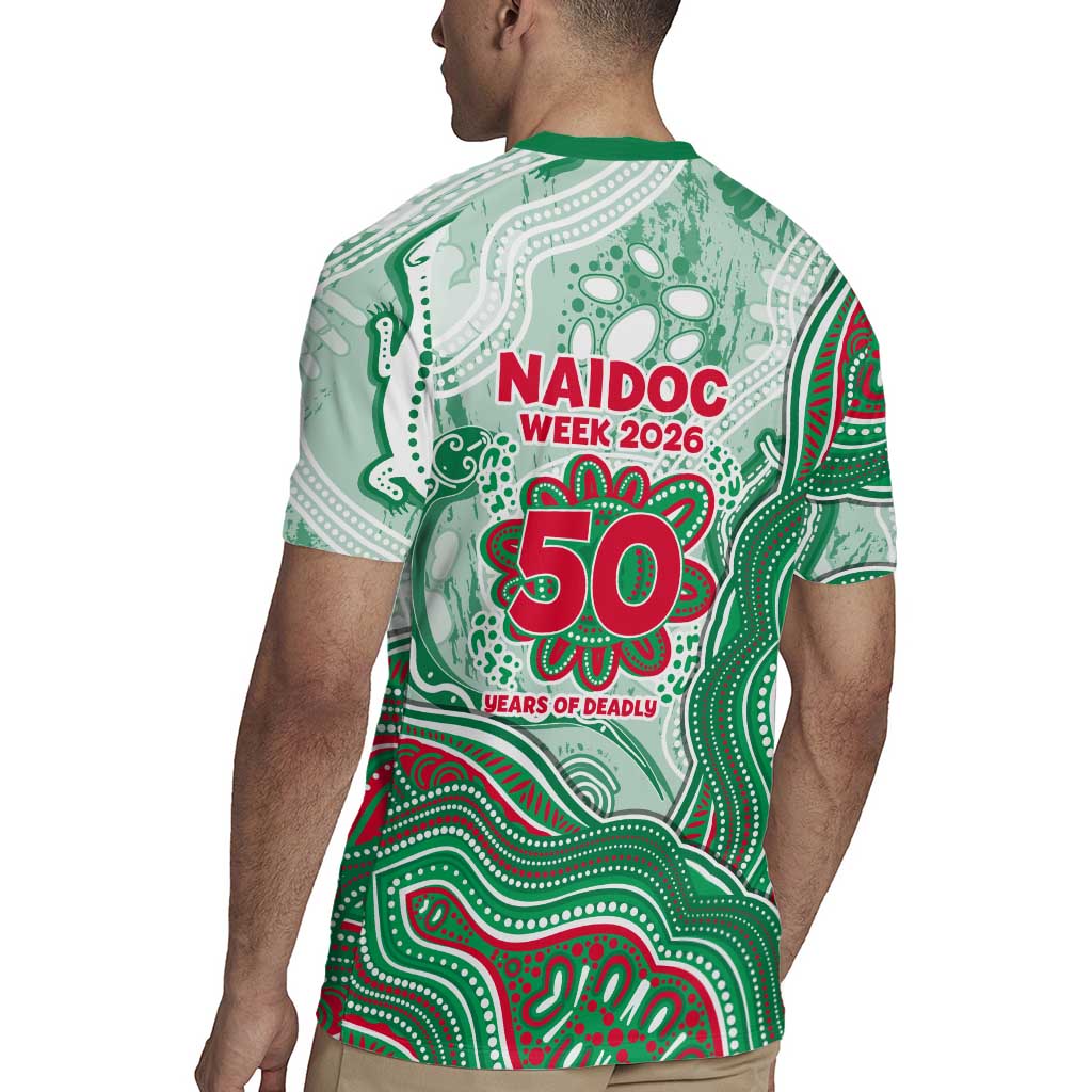 South Sydney Rabbitohs NAIDOC Week 2026 Rugby Jersey First Nations of Australia Aboriginal Mascot Rugby