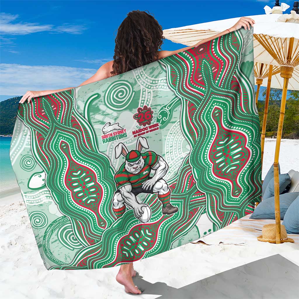 South Sydney Rabbitohs NAIDOC Week 2026 Sarong First Nations of Australia Aboriginal Mascot Rugby
