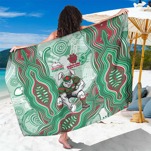 South Sydney Rabbitohs NAIDOC Week 2026 Sarong First Nations of Australia Aboriginal Mascot Rugby