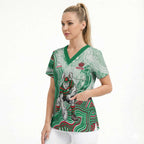 South Sydney Rabbitohs NAIDOC Week 2026 Scrub Top First Nations of Australia Aboriginal Mascot Rugby
