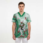 South Sydney Rabbitohs NAIDOC Week 2026 Scrub Top First Nations of Australia Aboriginal Mascot Rugby