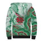 South Sydney Rabbitohs NAIDOC Week 2026 Sherpa Hoodie First Nations of Australia Aboriginal Mascot Rugby