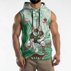 South Sydney Rabbitohs NAIDOC Week 2026 Sleeveless Hoodie First Nations of Australia Aboriginal Mascot Rugby