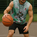 South Sydney Rabbitohs NAIDOC Week 2026 Sleeveless Hoodie First Nations of Australia Aboriginal Mascot Rugby