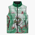 South Sydney Rabbitohs NAIDOC Week 2026 Sleeveless Puffer Jacket First Nations of Australia Aboriginal Mascot Rugby