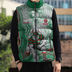 South Sydney Rabbitohs NAIDOC Week 2026 Sleeveless Puffer Jacket First Nations of Australia Aboriginal Mascot Rugby