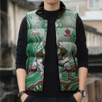 South Sydney Rabbitohs NAIDOC Week 2026 Sleeveless Puffer Jacket First Nations of Australia Aboriginal Mascot Rugby