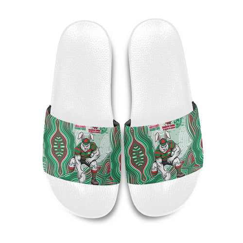 South Sydney Rabbitohs NAIDOC Week 2026 Slide Sandals First Nations of Australia Aboriginal Mascot Rugby