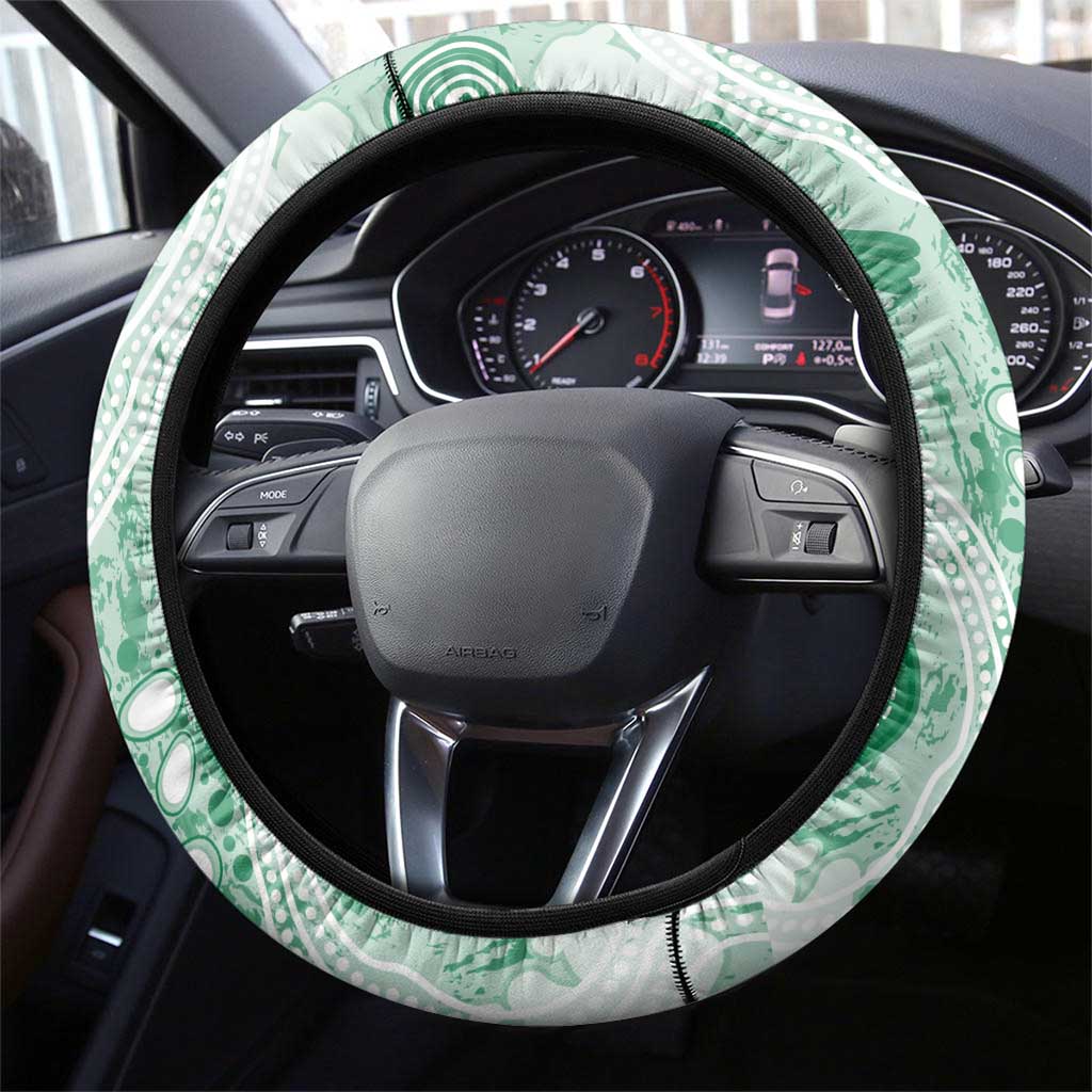 South Sydney Rabbitohs NAIDOC Week 2026 Steering Wheel Cover First Nations of Australia Aboriginal Mascot Rugby