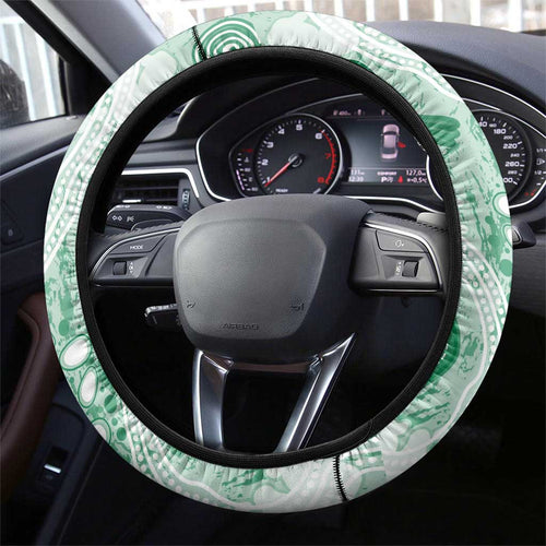 South Sydney Rabbitohs NAIDOC Week 2026 Steering Wheel Cover First Nations of Australia Aboriginal Mascot Rugby