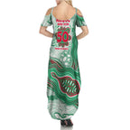 South Sydney Rabbitohs NAIDOC Week 2026 Summer Maxi Dress First Nations of Australia Aboriginal Mascot Rugby