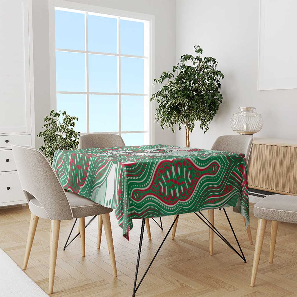South Sydney Rabbitohs NAIDOC Week 2026 Tablecloth First Nations of Australia Aboriginal Mascot Rugby