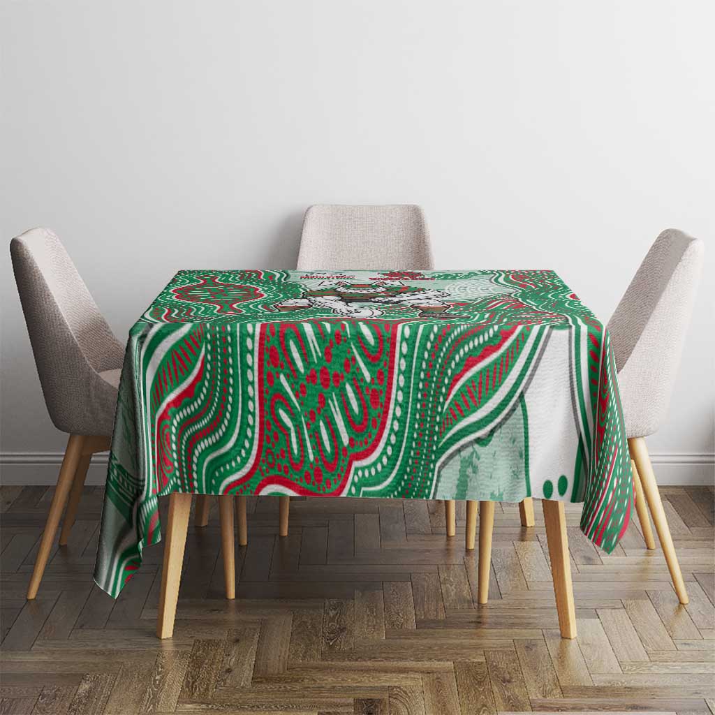 South Sydney Rabbitohs NAIDOC Week 2026 Tablecloth First Nations of Australia Aboriginal Mascot Rugby
