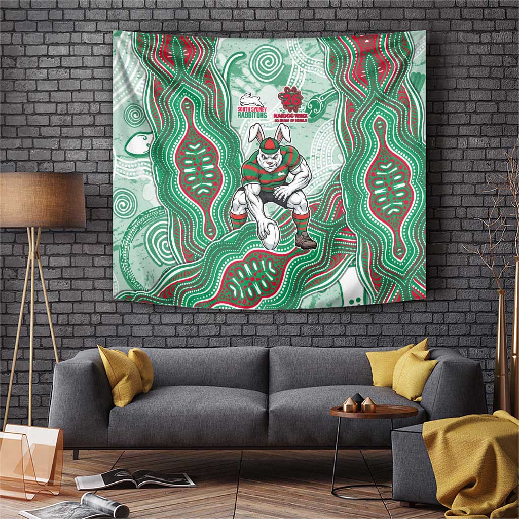 South Sydney Rabbitohs NAIDOC Week 2026 Tapestry First Nations of Australia Aboriginal Mascot Rugby