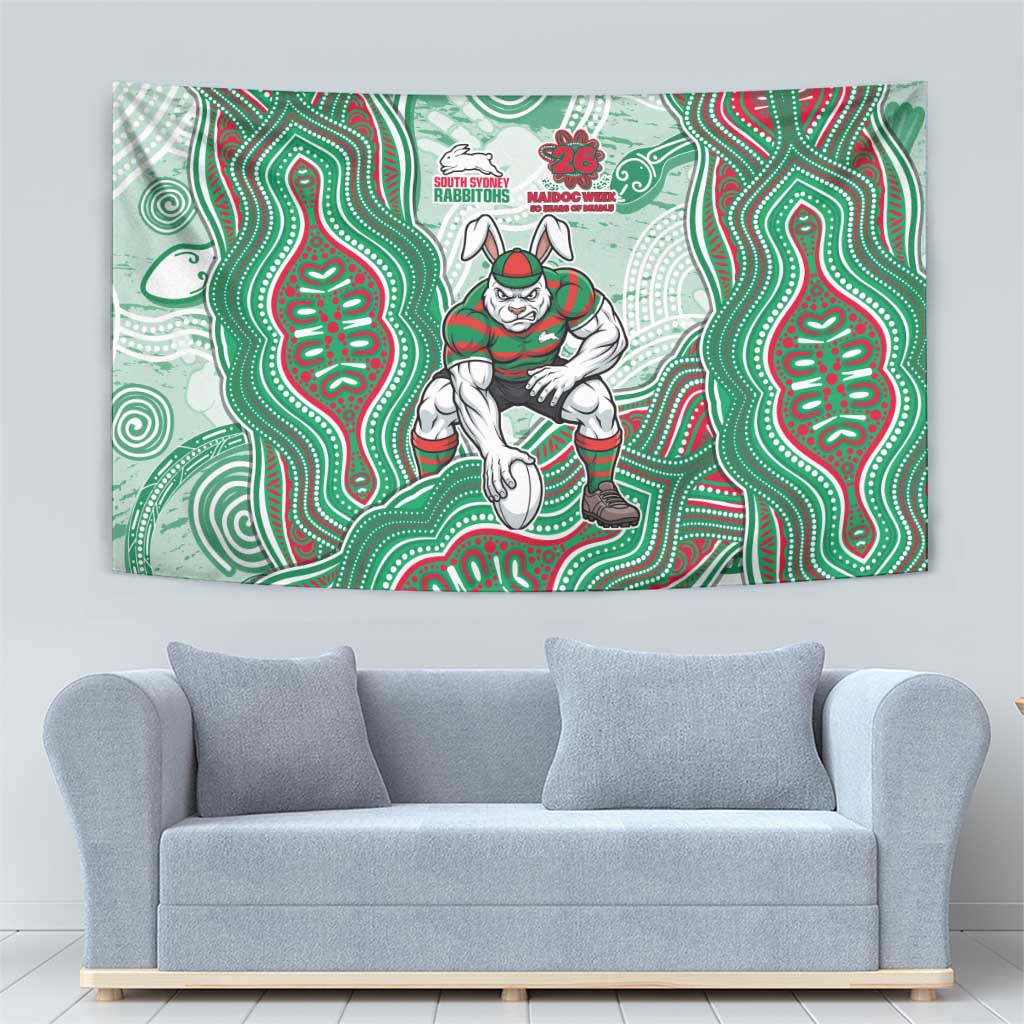 South Sydney Rabbitohs NAIDOC Week 2026 Tapestry First Nations of Australia Aboriginal Mascot Rugby